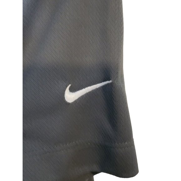 Nike Dri-Fit Polo Shirt‎ Size XXL Play On Graphics Embroidered Gray - Picture 4 of 6